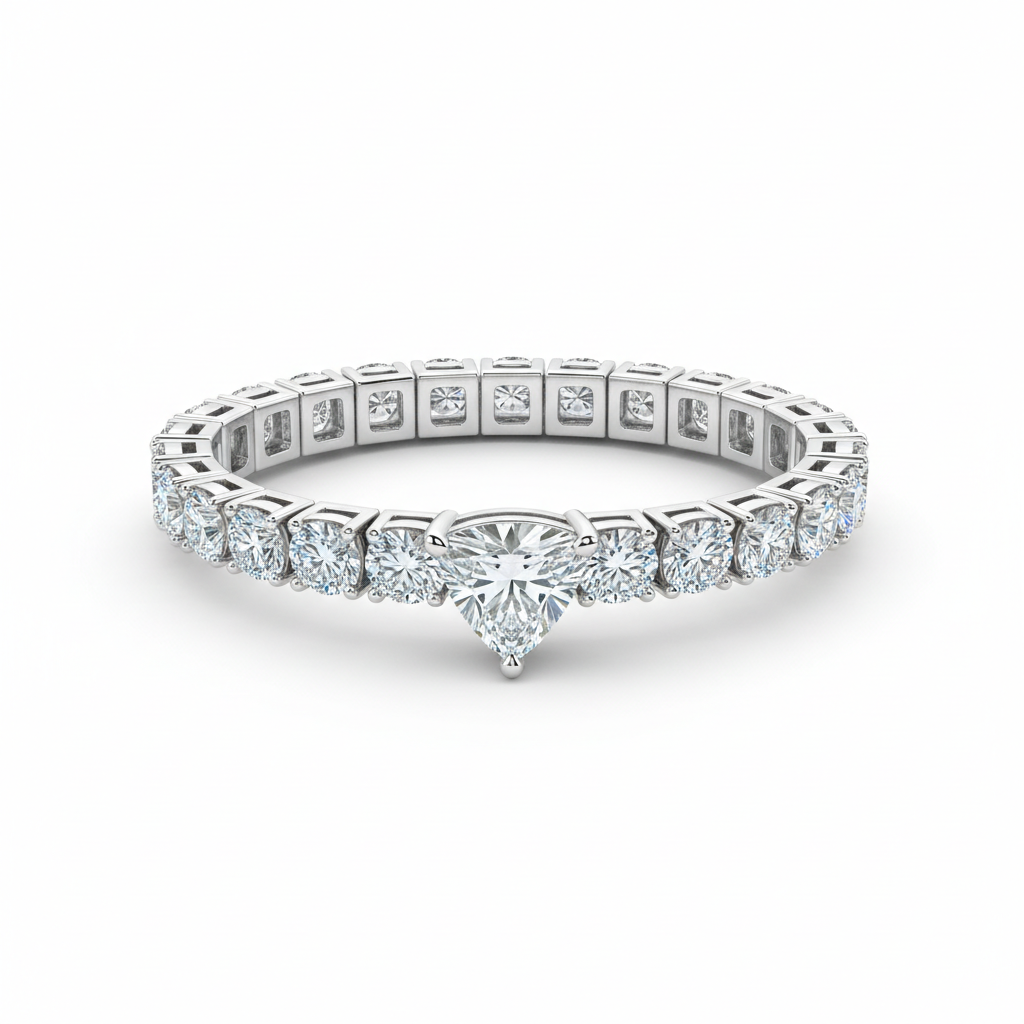 Diamond bracelet 1.001 ct — Front